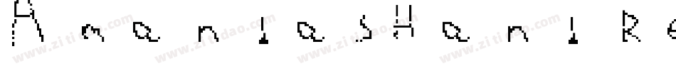 AmandasHand Regular字体转换